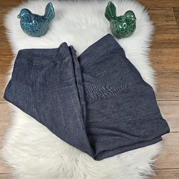 Sandro Denim A Line Mini Skirt Size 12 - Picture 4 of 11